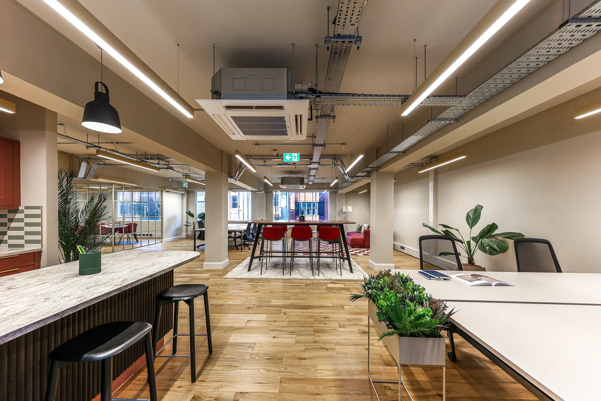 42 Great Portland Street reception area